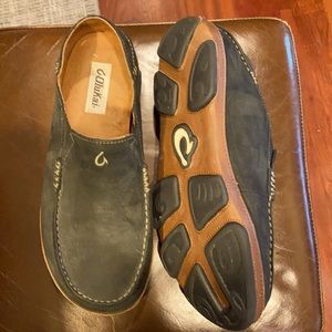 Men’s OluKai slip on Moloa shoes,